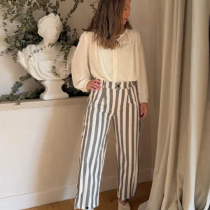 Pantalón Capri Rayas